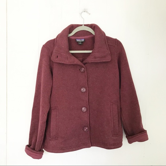 Sweater Swing Jacket In Oxblood | Poshmark